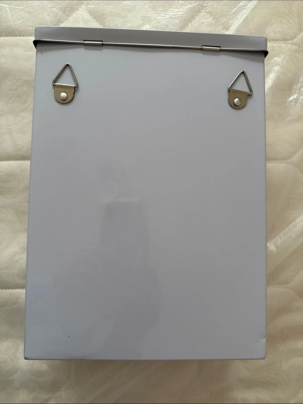 Daily Mail White Wall Mailbox - Simple Home Wall Decor